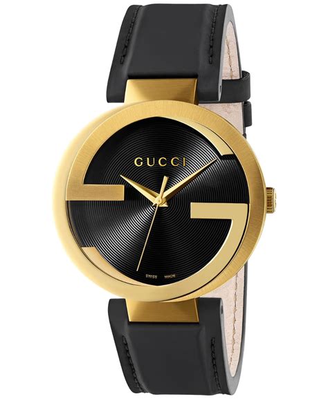 black gucci watch for sale|Gucci watch black and gold.